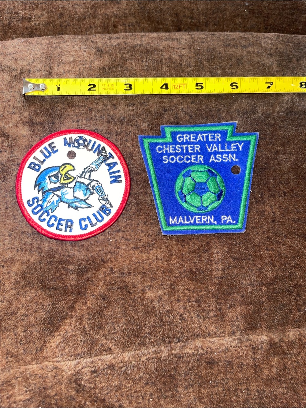 2 Soccer Club/Association Patches - Pennsylvania